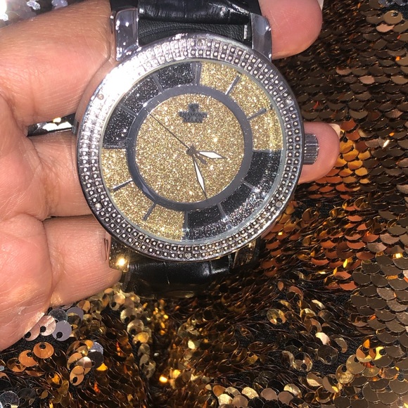 Real diamond watch for men, NOT CZ, NOT LAB Made, best gift for men, custom made - Picture 8 of 9